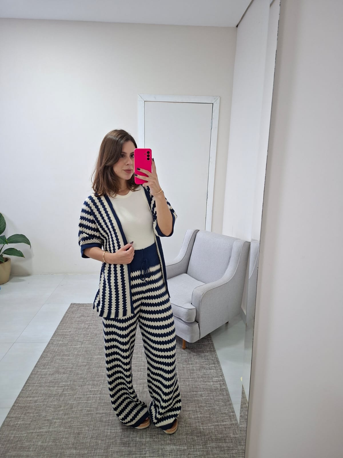 Conjunto Tricot Navy